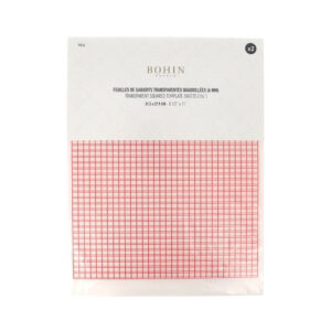 feuille de gabarit transparente